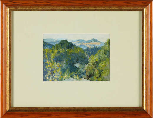 Соколов Сергей Николаевич. Вид на заповедник 